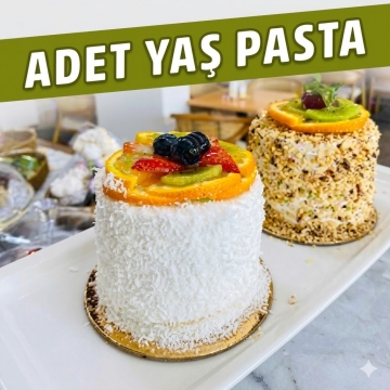 Yaş pasta 1 Adet